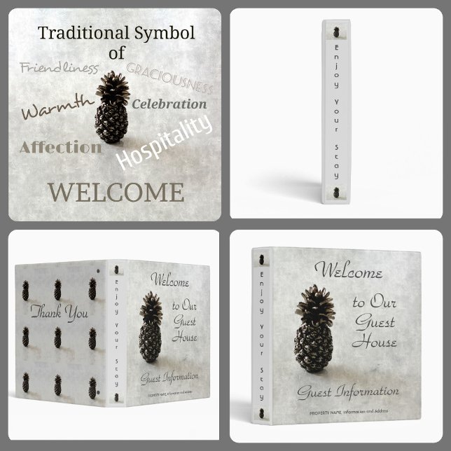 Pineapple Traditional Welcome Guest Information Gr Binder (Creator Uploaded)