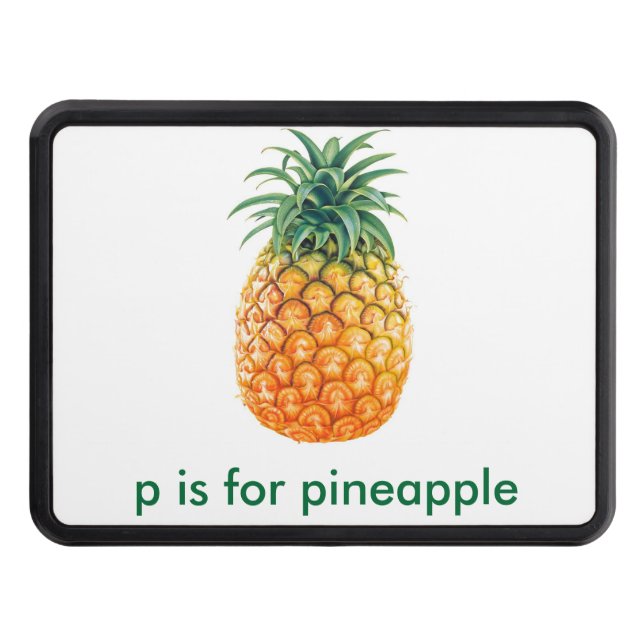 Pineapple Trailer Hitch Cover (Front)