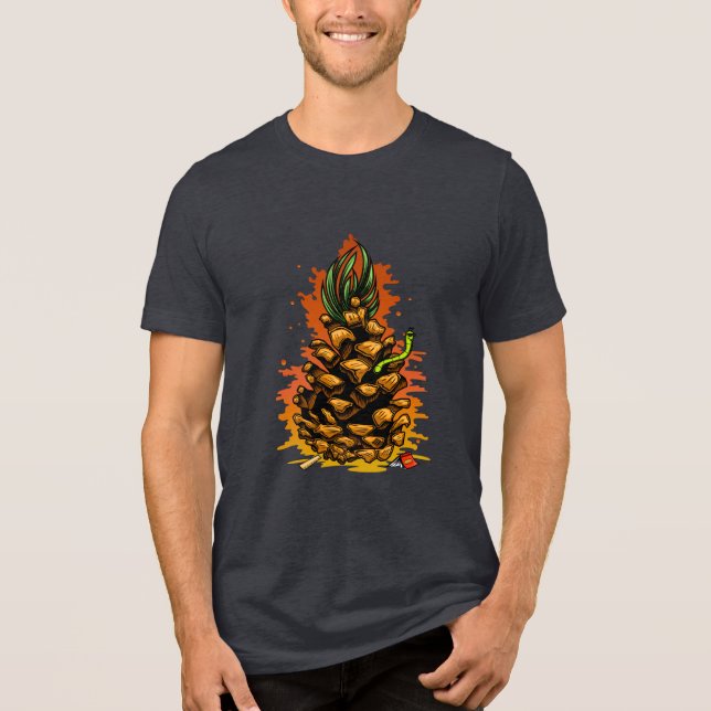 PineApple Tri-Blend Shirt (Front)