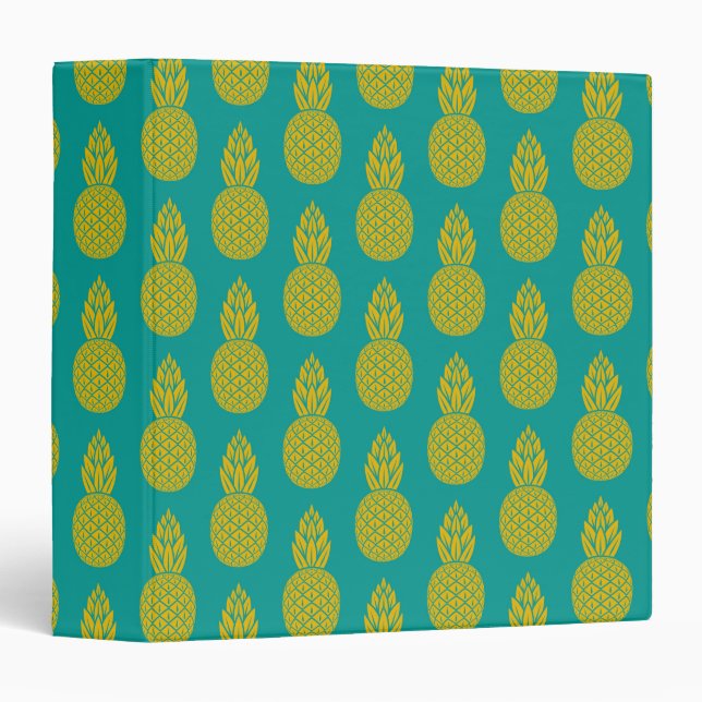 Pineapple Tropical Fruit Binder (Front/Spine)