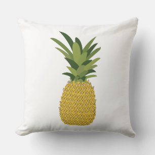 Pineapple Tropical Fruit Design Throw Pillow