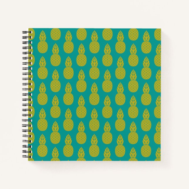 Pineapple Tropical Fruit Notebook (Front)