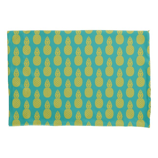 Pineapple Tropical Fruit Pillowcase (Front-Left)