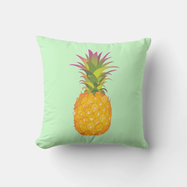 Pineapple - Tropical Pillow (Front)