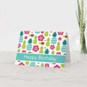 Pineapple Tropical Summer Card