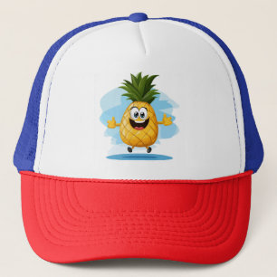 pineapple trucker hat