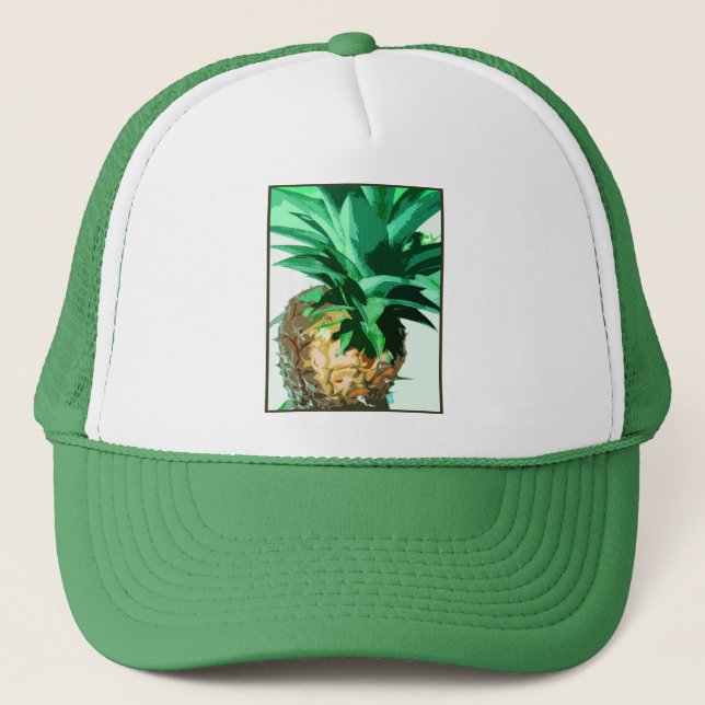Pineapple Trucker Hat (Front)