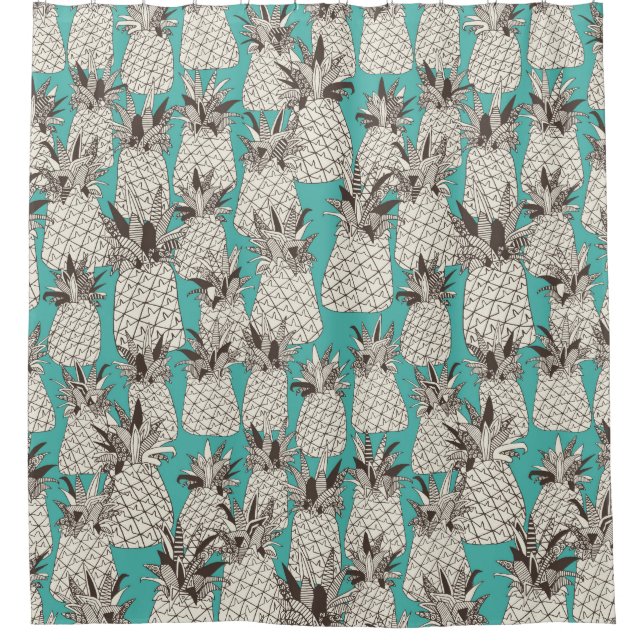pineapple turquoise sea (Front)