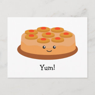 Pineapple Upside Down Cake Postcard