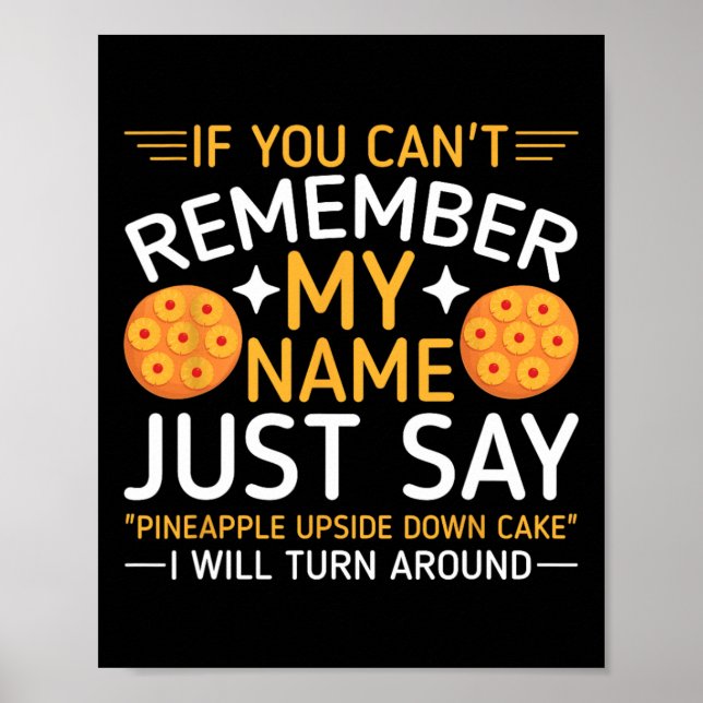Pineapple Upside Down Cake  Poster (Front)