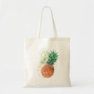 Pineapple, watercolor . tote bag