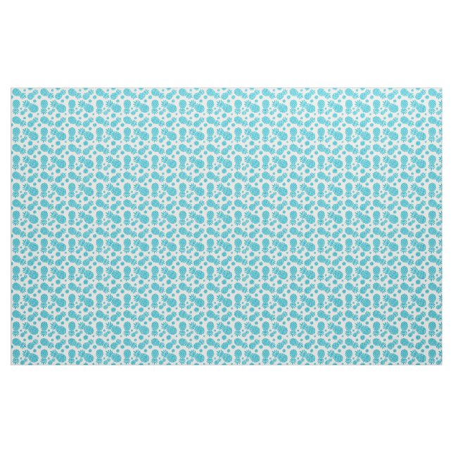 Pineapple white and your own colour custom pattern fabric (Yard)