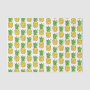 Pineapple White Tissue Paper