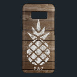 Pineapple, Whitewash on Faux Weathered Wood Case-Mate Samsung Galaxy S8 Case<br><div class="desc">The whitewash pineapple design on weathered wood gives your phone a rustic, tropical look. OPTIONAL TEXT: You can delete the sample text if you don't want to personalize it. Select from other text font styles, colours, sizes and placement by clicking on the CUSTOMIZE tab. Contact the designer if you’d like...</div>