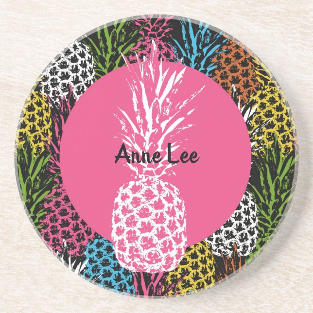 Pineapple Wild and Sweet Coaster (Front)
