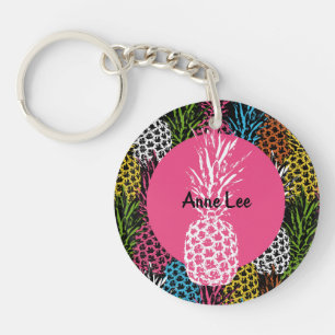 Pineapple Wild and Sweet Keychain