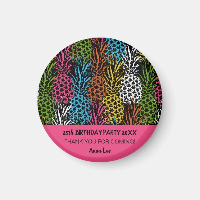 Pineapple Wild and Sweet Magnet (Front)