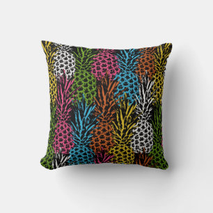 Pineapple Wild and Sweet Throw Pillow
