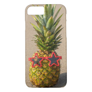 pineapple with star sunglasses Case-Mate iPhone case