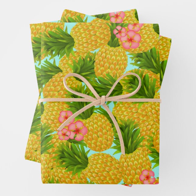 Pineapple Wrapping Paper (In situ)