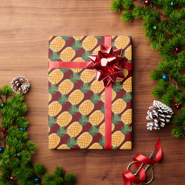 Pineapple Wrapping Paper (Holiday Gift)