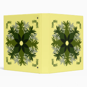 PINEAPPLE WREATH PATTERN BINDER
