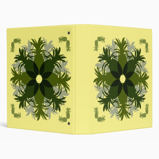 PINEAPPLE WREATH PATTERN    BINDER (Background)