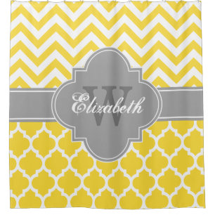 Pineapple Yellow Grey Wt Moroccan #5 Chevron 1IQRN