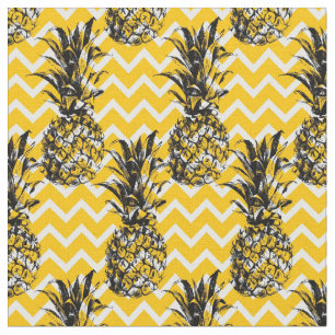 Pineapple Zigzags Fabric