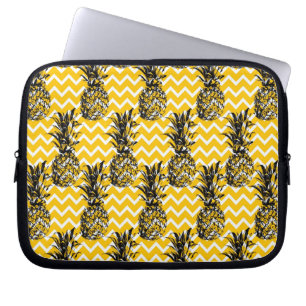Pineapple Zigzags Laptop Sleeve