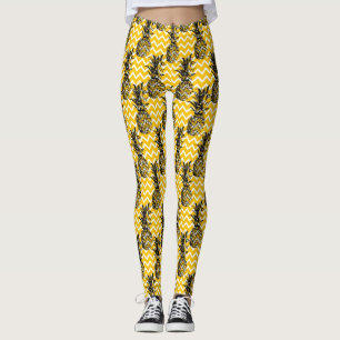 Pineapple Zigzags Leggings