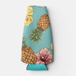 Pineapples and Hibiscus Bottle Cooler
