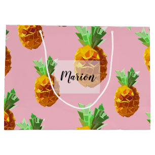 Pineapples Gift Bag Name