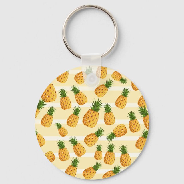 Pineapples Keychain (Front)