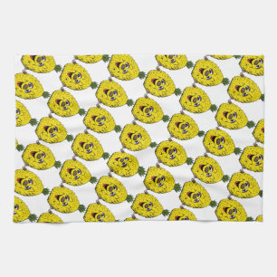 Pineapples Kitchen Towel
