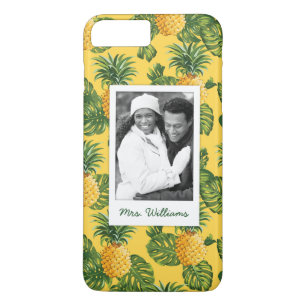 Pineapples & Leaves   Add Your Photo & Name Case-Mate iPhone Case