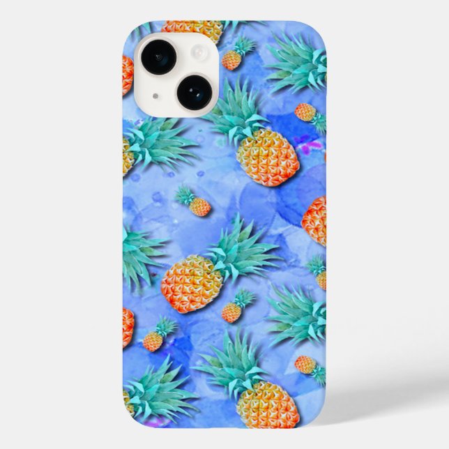 Pineapples. Paint. Party. Case-Mate iPhone Case (Back)