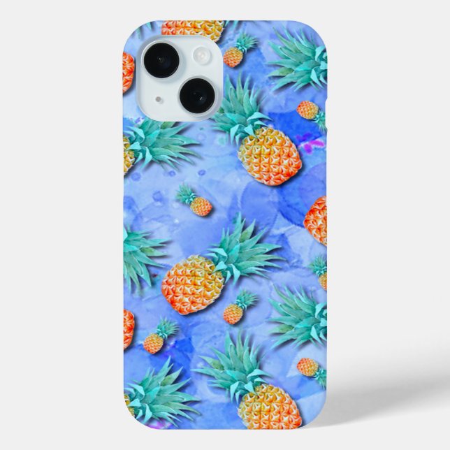Pineapples. Paint. Party. Case-Mate iPhone Case (Back)