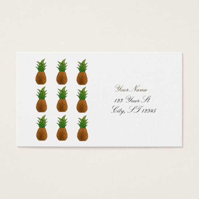 pineapples pattern Thunder_Cove (Front)