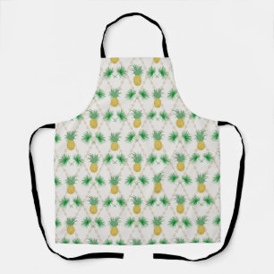 Pineapples, retro apron