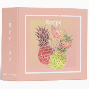 Pineapples, sweet couple . binder