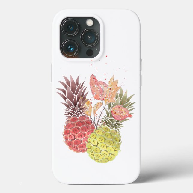 Pineapples, sweet couple . Case-Mate iPhone case (Back)