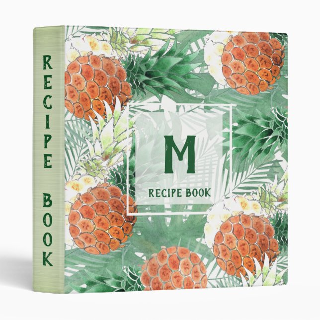 Pineapples, sweet couple, fruit binder (Front/Spine)