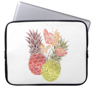 Pineapples, sweet couple . laptop sleeve