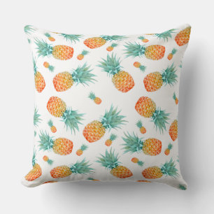 Pineapples Throw Pillow