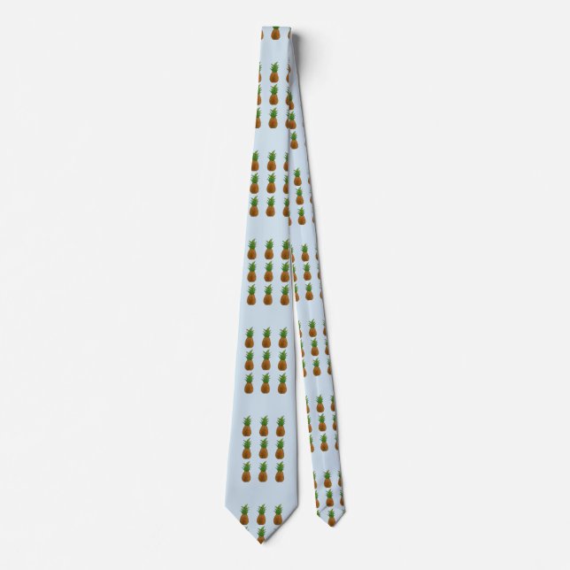Pineapples Thunder_Cove Tie (Front)