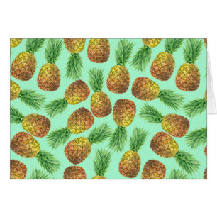 Pineapples watercolor 2