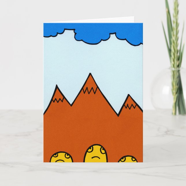 PINECLONES  Greeting Card (Front)