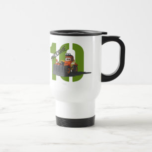 Pinecone Character Art Travel Mug
