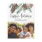 Pinecone Christmas Watercolor Holiday Photo